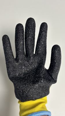 Gants tous travaux jaune et noir T10 - GERIN