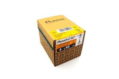 Vis menuiserie tête fraisée Pozidriv 4 x 40 mm par 500 MUSTAD