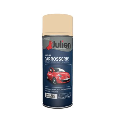 Bombe de peinture carrosserie ivoire RAL 37125 400 mL - JULIEN
