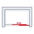 Porte de douche coulissante 100x200 cm profilé chrome verre transparent 6 mm NewStyle Urban - SCHULTE