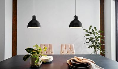 Suspension métal noir E27 40W &#8960;21 - TRURO EGLO