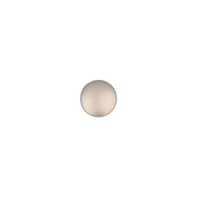 Bouton de meuble cylindrique zamak nickelé mat diamètre 14 mm REI