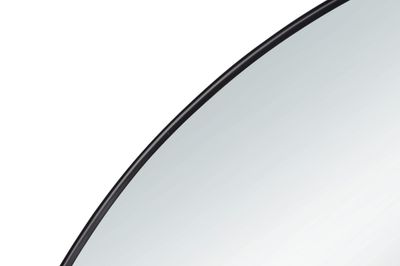Miroir MILA Ø50 cm noir - MIRRORS AND MORE