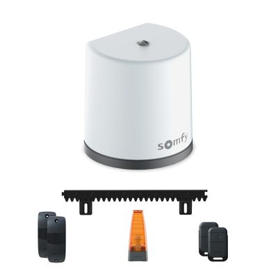Motorisation pour portail coulissant à crémaillère FREEVIA Essential SOMFY