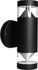 Applique extérieur LED Castellane noir IP44 1000 lumens blanc chaud - ARLUX