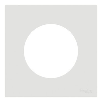 Plaques de finition 1 poste Odace 2025 blanc par 20 - SCHNEIDER ELECTRIC