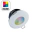 Spot LED encastrable salle de bain IP65 connecté WiFi GU10 multicolore + blanc Blanc - Amber ARLUX