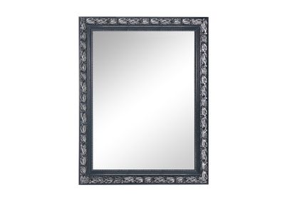 Miroir TANJA 55x70 cm noir et argent - MIRRORS AND MORE