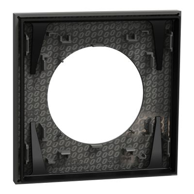 Plaque de finition 1 poste Odace 2025 gris basalte - SCHNEIDER ELECTRIC