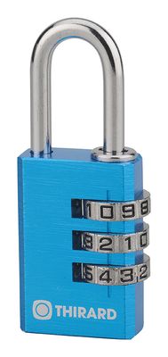 Cadenas couleur à code largeur 30 mm THIRARD
