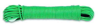 Corde à linge polypropylène vert avec tendeur âme métallique diamètre 2.7 mm 20 m CHAPUIS