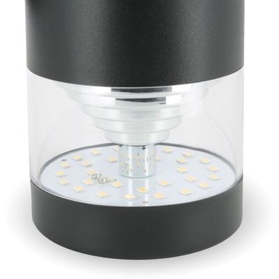 Applique extérieur LED Castellane noir IP44 1000 lumens blanc chaud - ARLUX