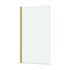 Pare-baignoire rabattable avec profilés or brossé 130 X 70 cm Essentiel AURLANE
