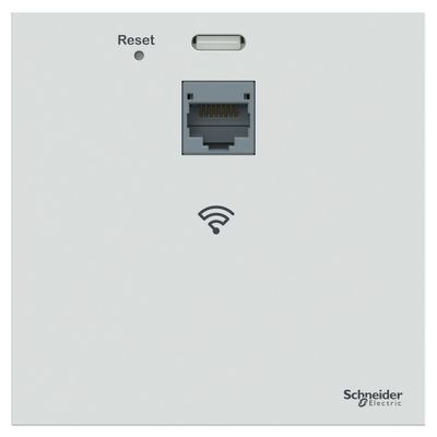 Borne WiFi encastrable avec prise RJ45 Gigabit - Resi9 Connect SCHNEIDER ELECTRIC