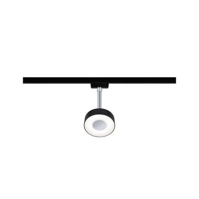 Spot sur rail LED noir mat 5W 4000K CIRCLE URAIL PAULMANN