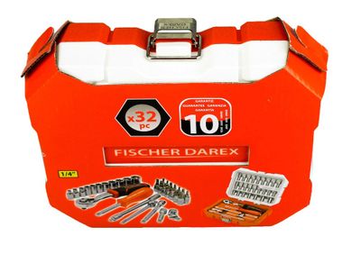 Coffret de serrage de 32 pièces FISCHER DAREX