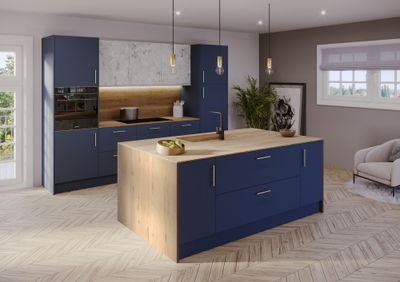 Porte pour meuble hotte de cuisine Lotus nuvola mat 42 x 60 cm OFITRES