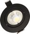 Spots LED encastrables GU10 orientables lumière blanc neutre Noir par 3 - Saphyr ARLUX