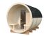 Sauna rond Anita 1,6m2 + 0,7m2 épaisseur 42 mm PALMAKO