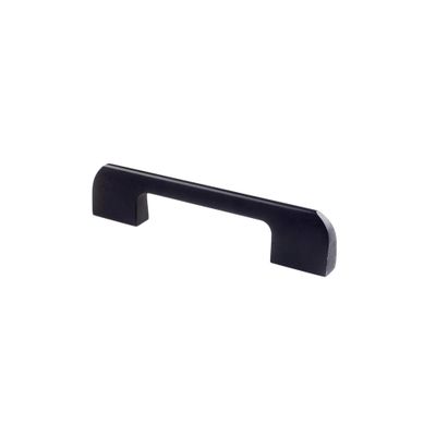 Poignée de meuble aluminium noir mat entraxe 96 mm REI