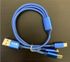 Câble chargeur USB nylon 3 en 1 universel 30 cm