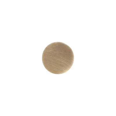 Bouton de meuble zamak doré mat diamètre 25 mm REI