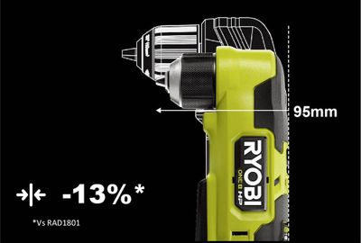 Perceuse d'angle sans fil 18 V ONE+ RAD18C-0 (Brushless, Solo) - RYOBI