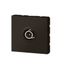 Prise TV simple finition noire mat Mosaic LEGRAND