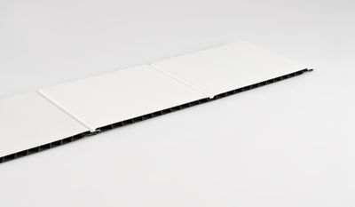 Lame Lambris PVC LINE 3000 blanc - 8 x 375 x 2600 mm - GROSFILLEX