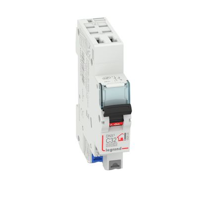 Disjoncteur 2A phase+neutre raccordement à vis - DNX3 LEGRAND