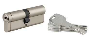 Cylindre Transit 1 45 x 45 mm 5 clés longues fonction urgence THIRARD