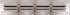 Grille d'aération rectangulaire à persiennes en aluminium anodisé avec moustiquaire 240 mm x 50 mm AUTOGYRE