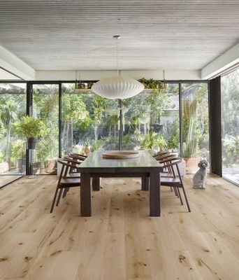 Parquet contrecollé chêne Ovis flotté huilé Ep.13 x l.187 x L.2260 mm - KAHRS