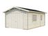 Garage en bois Roger avec porte bois - ép.44 mm - 37,2 m² Hors-tout - Livraison à domicile incluse - PALMAKO