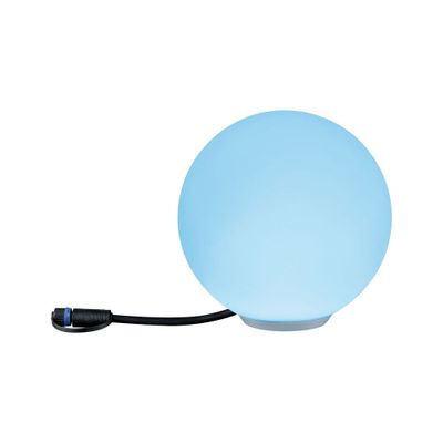 Boule lumineuse extérieur LED Ø20cm compatible Zigbee Plug & Shine IP65 180 lumens RGBW - PAULMANN