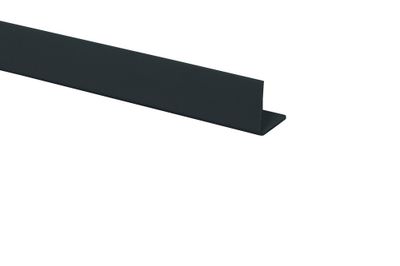 Cornière égale PVC anthracite 100 x 100 mm 2,60 m CQFD