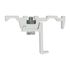 Support pfafond simple en métal pour rail 24 x 16 mm Finition Blanc par 2 - MOBOIS