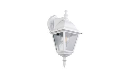 Applique extérieur descendante E27 Livenza blanc IP44 60W - TRIO