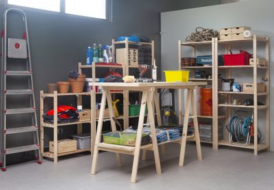 Treteau pin hauteur 1m00