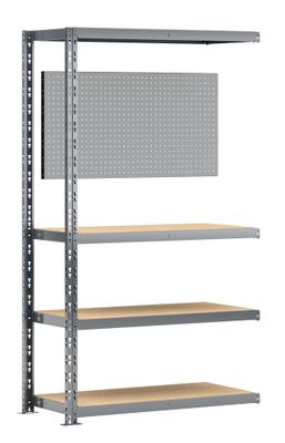 Extension étagère 3 plateaux 40 x 100 x 192 cm module E SYSTEME EXTENSION