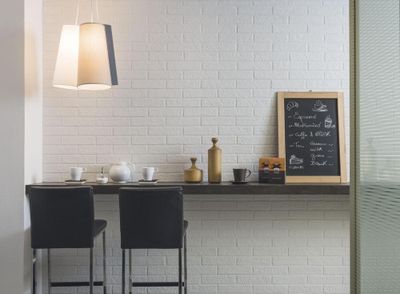 Faïence blanche murale intérieur briquette Brick blanc ép 16 mm 6 x 25 cm paquet 0,58 m²