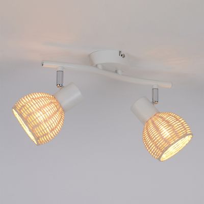 Réglette métal naturel E14 2x40W CALANQUES COREP