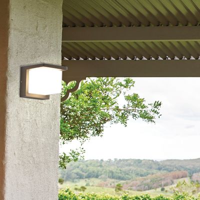 Applique extérieur LED Rockefeller anthracite IP65 900 lumens blanc neutre - COREP