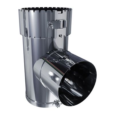 Té tubage flexible 150 mm POUJOULAT