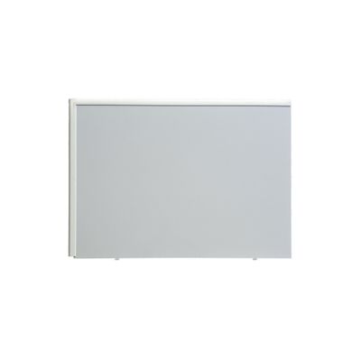 Tablier de baignoire latéral mélaminé blanc recoupable 80x54 cm - BALNEO