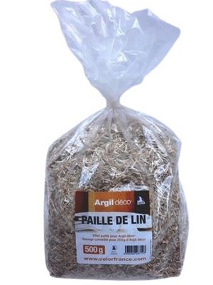 Paille de lin sachet 500 g - COLOR France