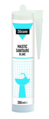 Mastic Salle de bain Saine Couleur Galet Joint silicone multi-matériaux  renforcé en antifongiques mastic sanitaire coloré soup[979] - Cdiscount  Bricolage