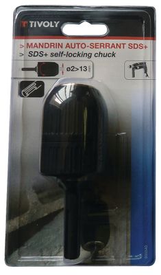 Mandrin auto-serrant 13 mm avec emmanchement SDS TIVOLY
