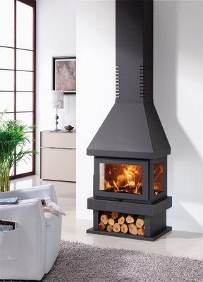 Poêle à bois 7* Flamme Verte CANADA PANADERO Livraison à domicile incluse