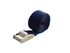 Sangle 25mm x 5m 250kg inox bleu
